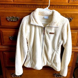 Columbia cream soft jacket